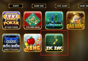 Hướng Dẫn Cách Chơi Game Nhanh ZicZac Tại RikVip Kiếm Tiền Triệu Cực Dễ